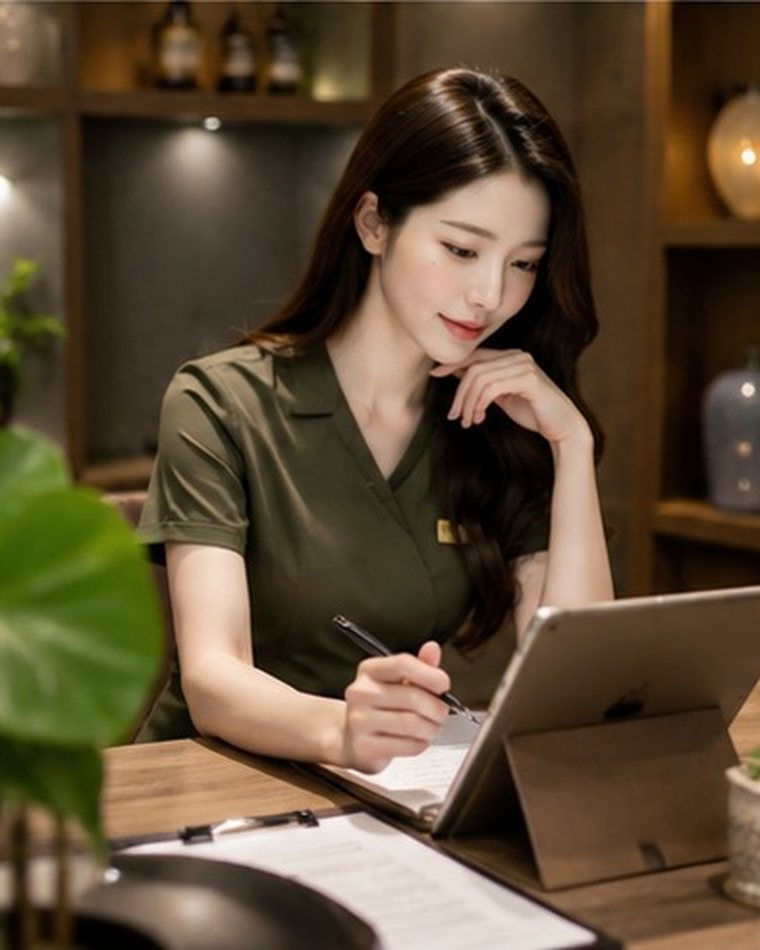 동작 방문 관리를 준비하는 관리사